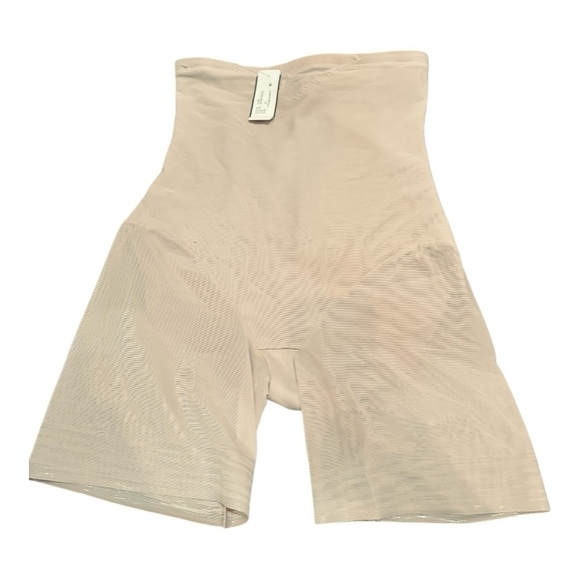 Miraclesuit Women’s Shapewear Hi-Waist Thigh Slimmer | Size XL| Warm Beige - Picture 5 of 9